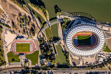 A Nemzeti Atlétikai Központot körülölelő Stadionpark