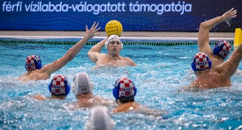 A szegedi Tiszavirág Sportuszoda a Magyarország-Horvátország vízilabda mérkőzésen