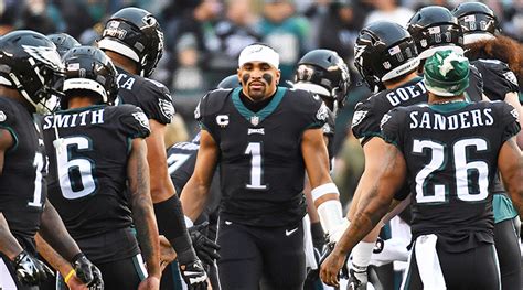 Philadelphia Eagles játékosok akcióban