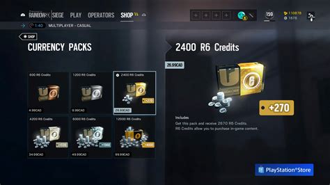Renown és R6 Credit ikonok