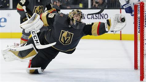 Marc-André Fleury, a Vegas Golden Knights ikonikus kapusa