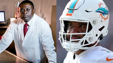 Dr. Bennet Omalu és az NFL logója