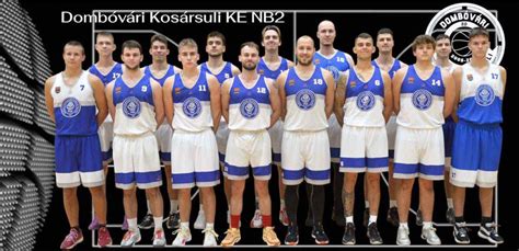 Dombóvári Kosársuli KE csapatának játékosai meccs után