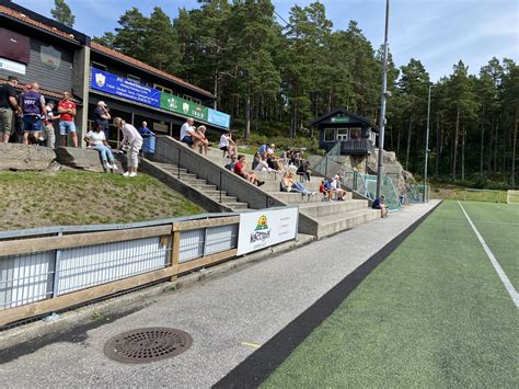 A Sukkevann sportpark látképe Kristiansand keleti oldalán