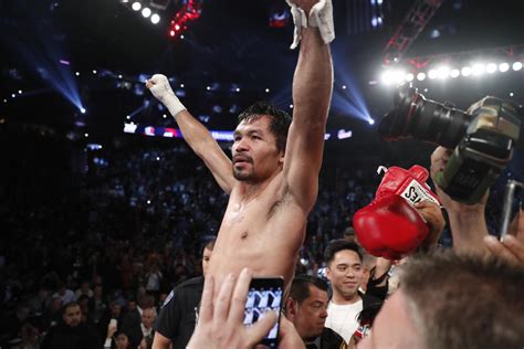 Manny Pacquiao és Jessie Vargas a mérlegelésen
