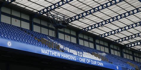 Matthew Harding emléktábla a Stamford Bridge-en