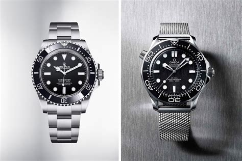 Rolex Submariner és Omega Speedmaster