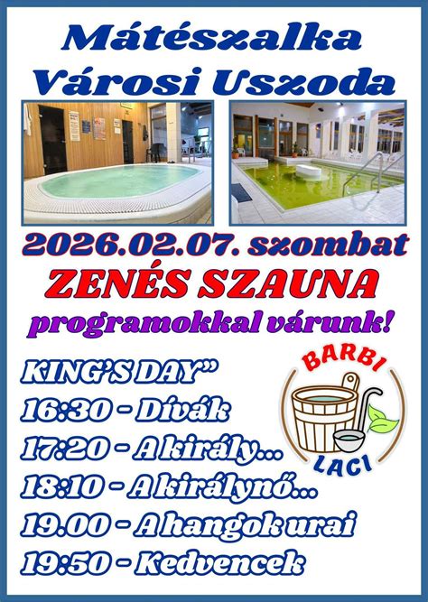 Uszoda és szauna
