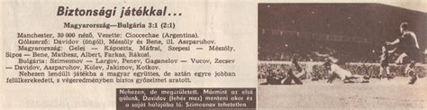 Magyarország - Bulgária 1966 VB