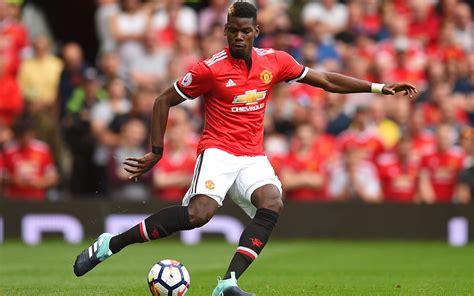Paul Pogba akcióban a Manchester United mezében