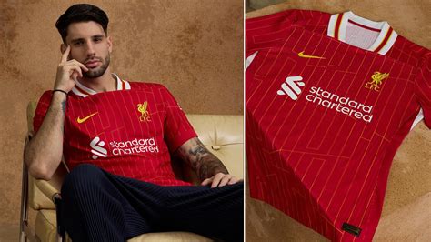 A Liverpool FC új mezének látványos bemutatója