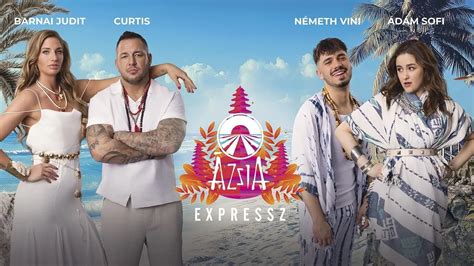 Ázsia Expressz versenyzők csoportképe