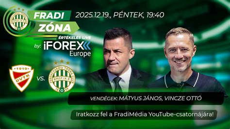Fradi Zóna Értékelés Live logója