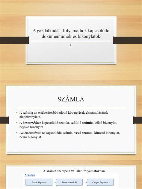 Dokumentumok és bizonylatok halmaza