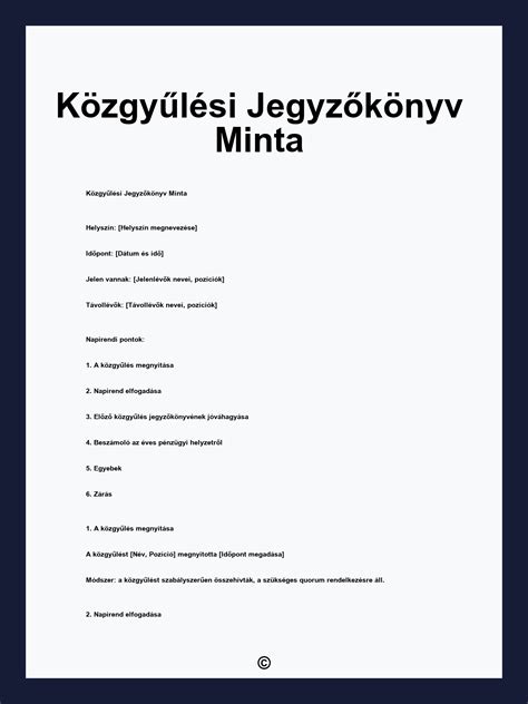 Digitális jegyzőkönyv felülete