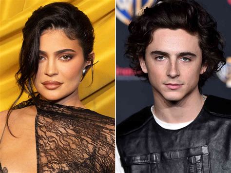 Kylie Jenner és Timothée Chalamet egy kosárlabda mérkőzésen