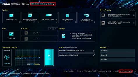 UEFI grafikus felület