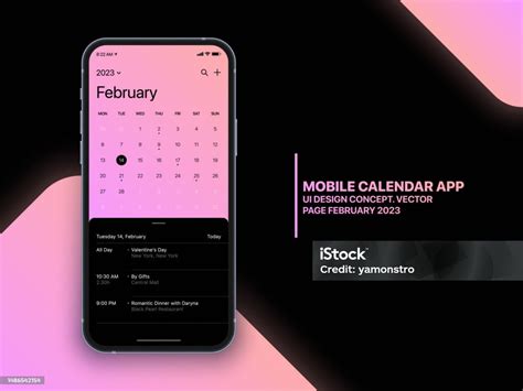 A Week Planner alkalmazás felülete eseményekkel és feladatokkal