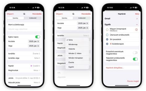 Okos emlékeztetők beállítása a Week Plannerben