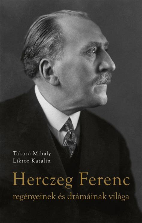 Herczeg Ferenc portréja
