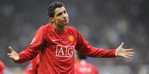 Cristiano Ronaldo a Manchester Unitedben
