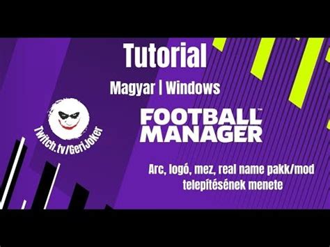 Football Manager arc- és mez csomagok
