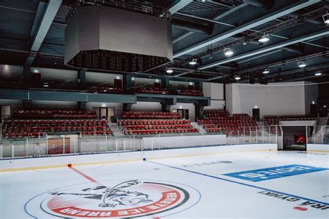A modern Remete Ice Aréna belső tere
