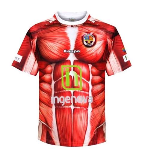 CD Palencia 2016-os emberi anatómia mintás meze