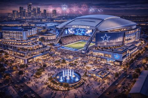 A Dallas Cowboys AT&T Stadionja