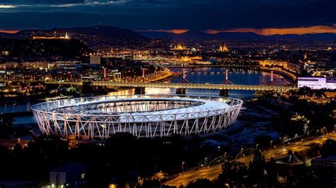 Az FCSB stadionja, a Nemzeti Aréna panorámája
