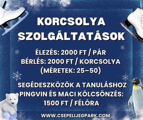 Korcsolyapenge típusok és élezés