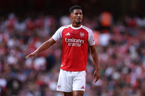 William Saliba, az Arsenal védője
