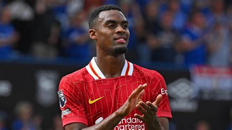 Ryan Gravenberch, a Liverpool középpályása