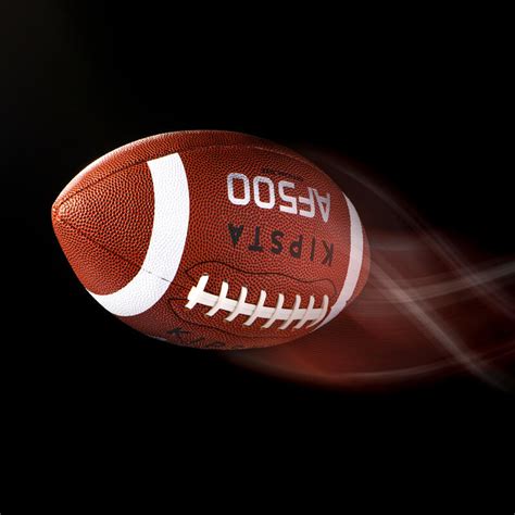 Egyetemi amerikai futball labda fehér csíkkal