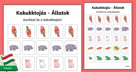 Kakukktojás játék példákkal