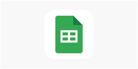Google Táblázatok logója és felülete