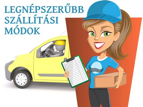 Szállítási módok térképe, csomagpontok jelölésével