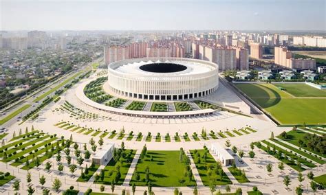 Ozon Arena stadion látképe
