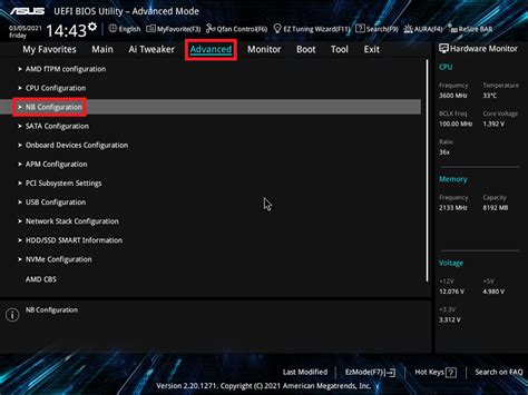 iGPU Multi-Monitor beállítása Intel BIOS-ban
