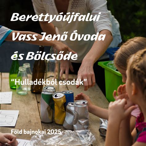 Gyerekek, akik természetes anyagokból (levelek, ágak) készítenek műalkotásokat