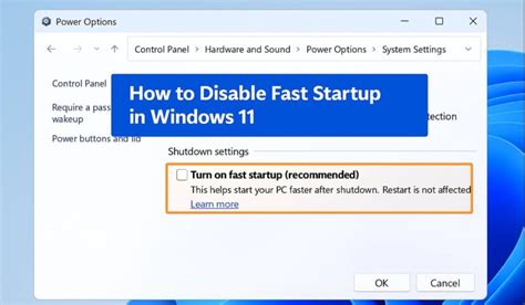 Windows Fast Startup működését illusztráló kép