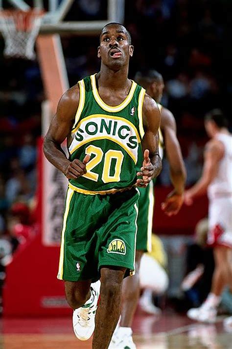Gary Payton akcióban a SuperSonics mezében