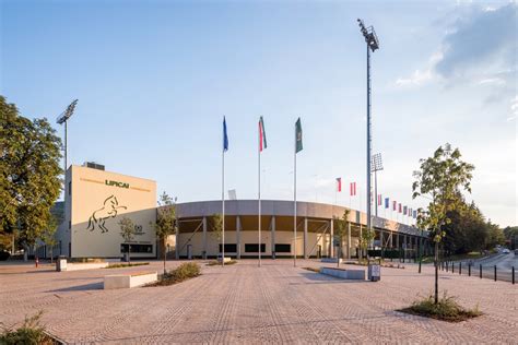 A szilvásváradi Lipicai Lovasközpont madártávlatból