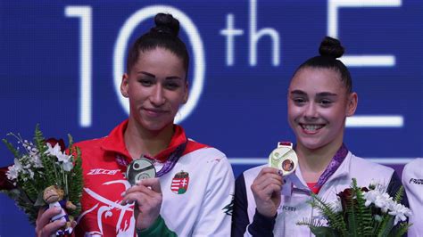 Kovács Zsófia verseny közben a szeren