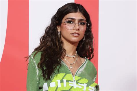 Mia Khalifa a lelátón