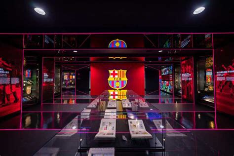 Az FC Barcelona múzeum és Spotify Immersive szoba