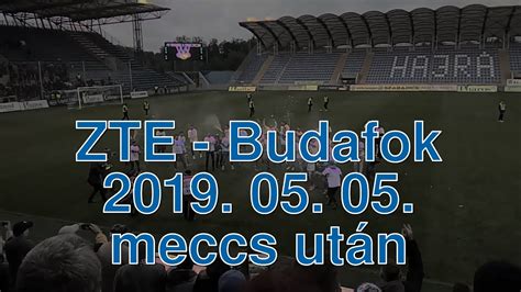 A ZTE első bajnoki aranyérmének ünneplése