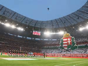 régi magyar futball mérkőzés hangulatkép