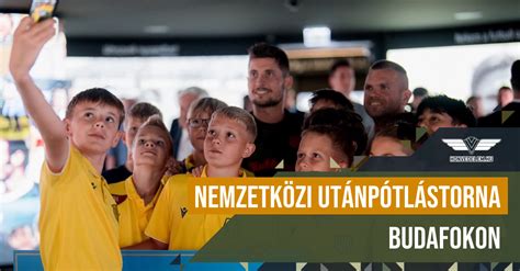 Nemzetközi utánpótlástorna jelenete