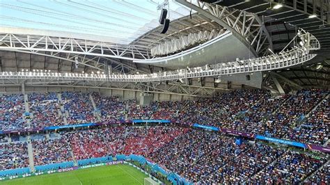 Katari világbajnoki stadion látképe